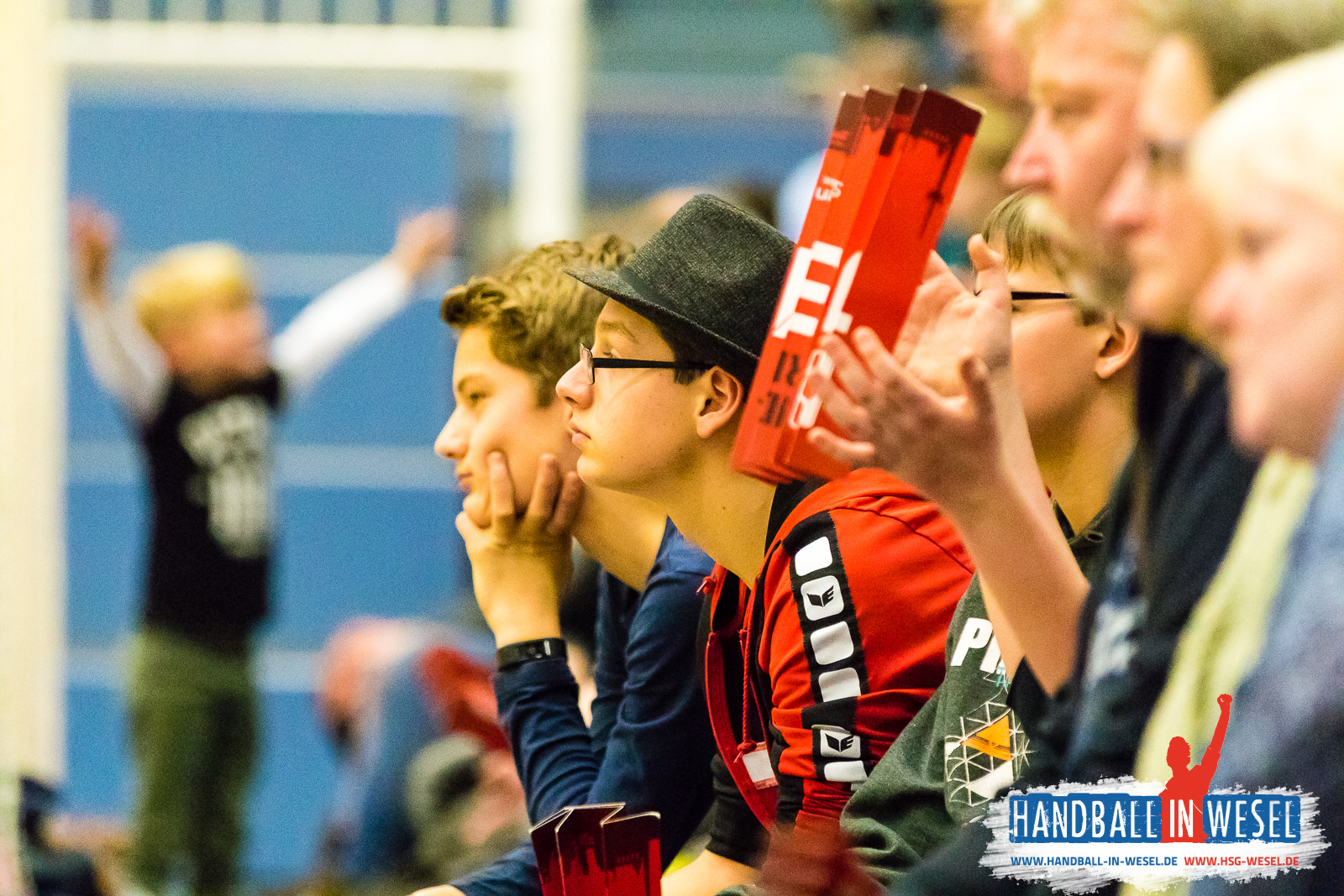 HSG Wesel E-Jugend / Einlaufkids TUSEM Essen 2017